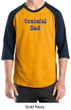 Mens Shirt Grateful American Dad Raglan Tee T-Shirt