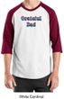 Mens Shirt Grateful American Dad Raglan Tee T-Shirt