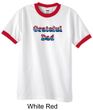 Mens Shirt Grateful American Dad Ringer Tee T-Shirt