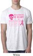 Mens Shirt Halloween Scary Breast Cancer Deadly Burnout Tee T-Shirt