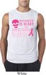Mens Shirt Halloween Scary Breast Cancer Deadly Sleeveless Tee T-Shirt