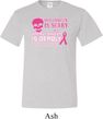 Mens Shirt Halloween Scary Breast Cancer Deadly Tall Tee T-Shirt