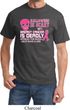 Mens Shirt Halloween Scary Breast Cancer Deadly Tee T-Shirt