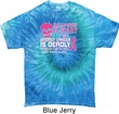 Mens Shirt Halloween Scary Breast Cancer Deadly Tie Dye Tee T-shirt