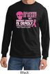 Mens Shirt Halloween Scary Cancer Deadly Long Sleeve Tee T-Shirt