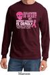 Mens Shirt Halloween Scary Cancer Deadly Long Sleeve Tee T-Shirt
