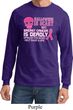 Mens Shirt Halloween Scary Cancer Deadly Long Sleeve Tee T-Shirt