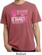 Mens Shirt Halloween Scary Cancer Deadly Pigment Dyed Tee T-Shirt