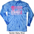 Mens Shirt Halloween Scary Long Sleeve Tie Dye Tee T-shirt
