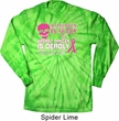 Mens Shirt Halloween Scary Long Sleeve Tie Dye Tee T-shirt