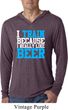 Mens Shirt I Train For Beer Lightweight Hoodie Tee T-Shirt