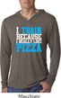 Mens Shirt I Train For Pizza Lightweight Hoodie Tee T-Shirt