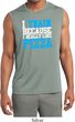 Mens Shirt I Train For Pizza Sleeveless Moisture Wicking Tee T-Shirt