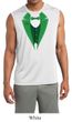 Mens Shirt Irish Tuxedo Sleeveless Moisture Wicking Tee T-Shirt