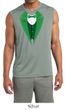 Mens Shirt Irish Tuxedo Sleeveless Moisture Wicking Tee T-Shirt