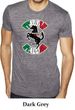 Mens Shirt Italian Stallion Burnout Tee T-Shirt