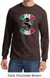 Mens Shirt Italian Stallion Long Sleeve Tee T-Shirt