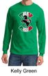 Mens Shirt Italian Stallion Long Sleeve Tee T-Shirt