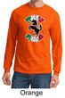 Mens Shirt Italian Stallion Long Sleeve Tee T-Shirt