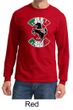 Mens Shirt Italian Stallion Long Sleeve Tee T-Shirt