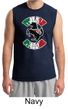 Mens Shirt Italian Stallion Muscle Tee T-Shirt