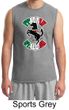 Mens Shirt Italian Stallion Muscle Tee T-Shirt