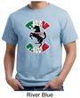 Mens Shirt Italian Stallion Organic Tee T-Shirt