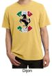 Mens Shirt Italian Stallion Pigment Dyed Tee T-Shirt