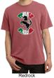 Mens Shirt Italian Stallion Pigment Dyed Tee T-Shirt