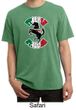 Mens Shirt Italian Stallion Pigment Dyed Tee T-Shirt