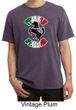 Mens Shirt Italian Stallion Pigment Dyed Tee T-Shirt