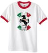 Mens Shirt Italian Stallion Ringer Tee T-Shirt