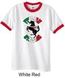 Mens Shirt Italian Stallion Ringer Tee T-Shirt