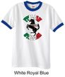 Mens Shirt Italian Stallion Ringer Tee T-Shirt