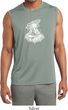 Mens Shirt Krishna Sleeveless Moisture Wicking Tee T-Shirt
