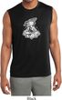Mens Shirt Krishna Sleeveless Moisture Wicking Tee T-Shirt