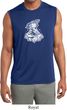 Mens Shirt Krishna Sleeveless Moisture Wicking Tee T-Shirt