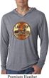 Mens Shirt Last Stop Lightweight Hoodie Tee T-Shirt