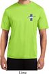 Mens Shirt Legend Lives Pocket Print Moisture Wicking Tee T-Shirt