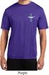 Mens Shirt Legend Lives Pocket Print Moisture Wicking Tee T-Shirt