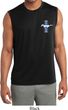 Mens Shirt Legend Lives Pocket Print Sleeveless Moisture Wicking Tee