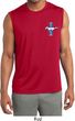 Mens Shirt Legend Lives Pocket Print Sleeveless Moisture Wicking Tee