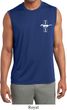 Mens Shirt Legend Lives Pocket Print Sleeveless Moisture Wicking Tee