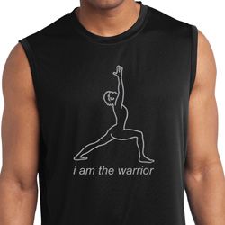 Mens Shirt Line Warrior Sleeveless Moisture Wicking Tee T-Shirt Mens Shirt Line Warrior Sleeveless Moisture Wicking Tee T-Shirt
