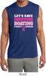 Mens Shirt Motor Boating Sleeveless Moisture Wicking Tee T-Shirt