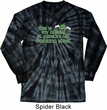 Mens Shirt My Official Drinking Shirt Long Sleeve Tie Dye Tee T-shirt