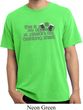 Mens Shirt My Official Drinking Shirt Pigment Dyed Tee T-Shirt