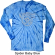 Mens Shirt Namaste Om Long Sleeve Tie Dye Tee T-shirt