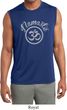 Mens Shirt Namaste Om Sleeveless Moisture Wicking Tee
