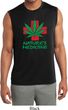 Mens Shirt Natures Medicine Sleeveless Moisture Wicking Tee T-Shirt